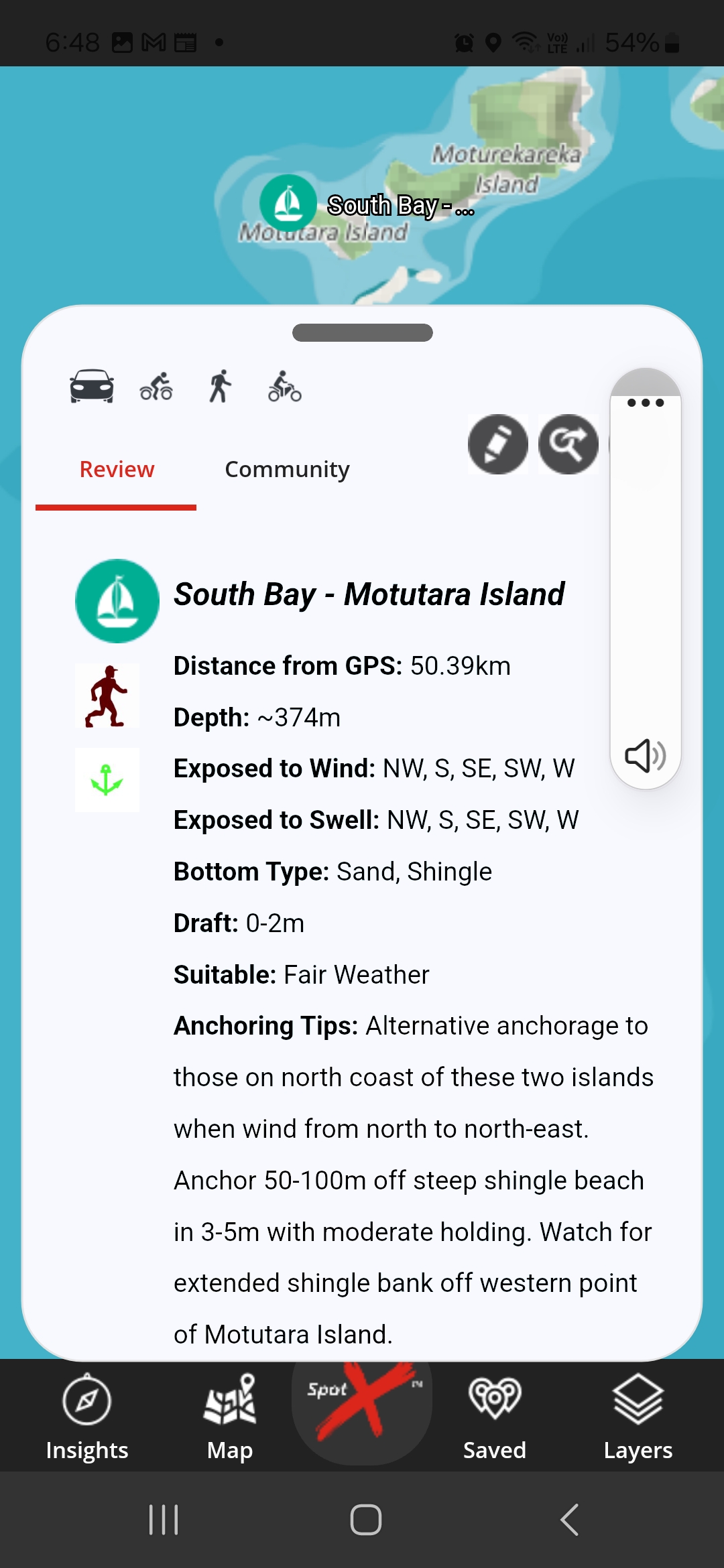 App Cruising KawauIsland