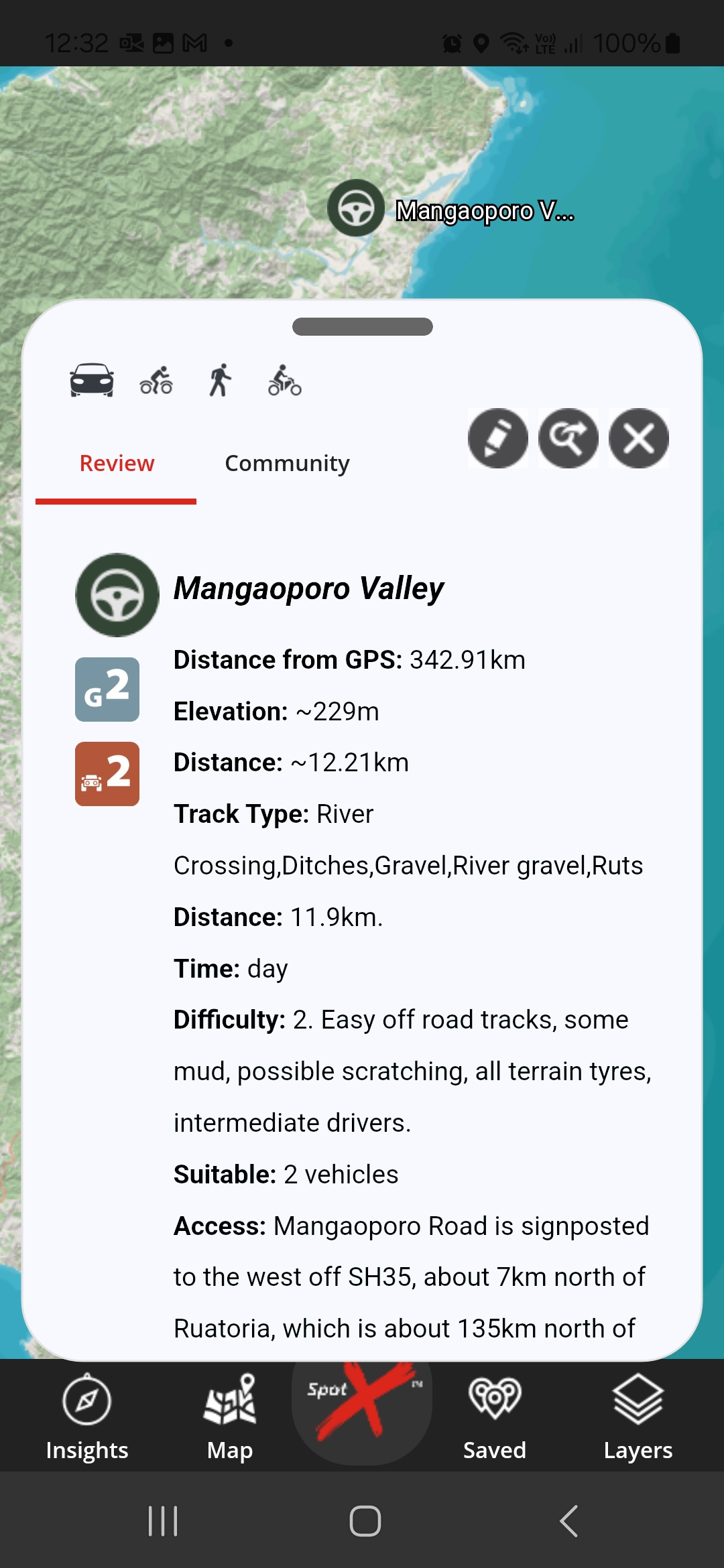 App Offroad MangaoporoValley