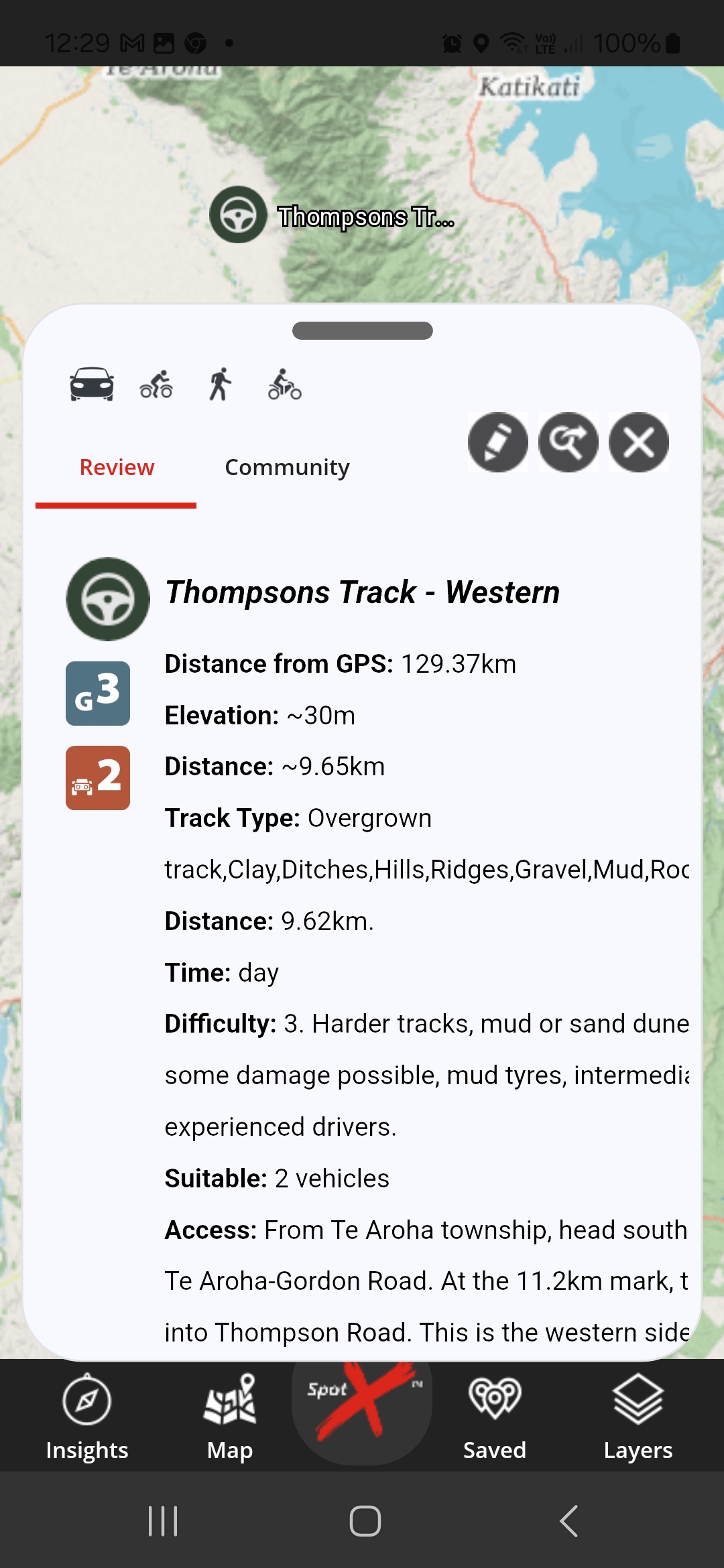 App Offroad ThompsonsTrack