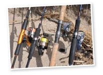 Specialist tackle is required for soft-plastics fishing.